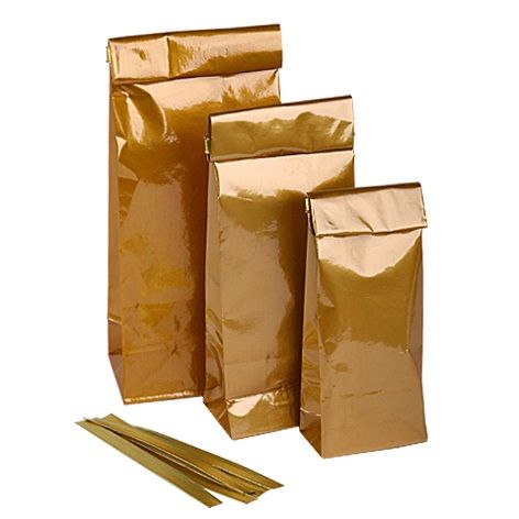 Бумажная упаковка для молотого, зернового и растворимого кофе