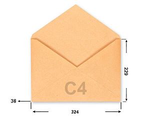 Виды почтовых конвертов