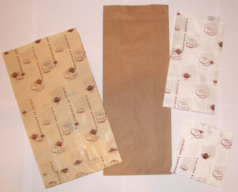 Упаковка из крафт-бумаги для шаурмы