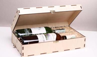 Деревянные ящики для бутылок, пивные ящики, ящик для самогона и ящики вина